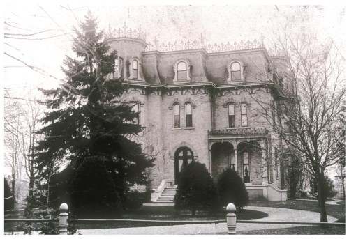 Exterior of Glanmore circa 1900