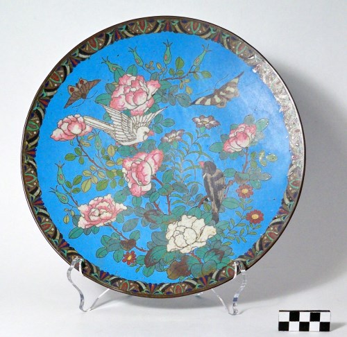 cloisonné plate