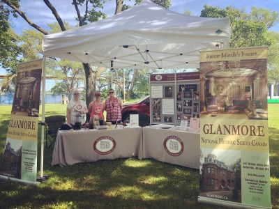 Glanmore display at Canada Day event