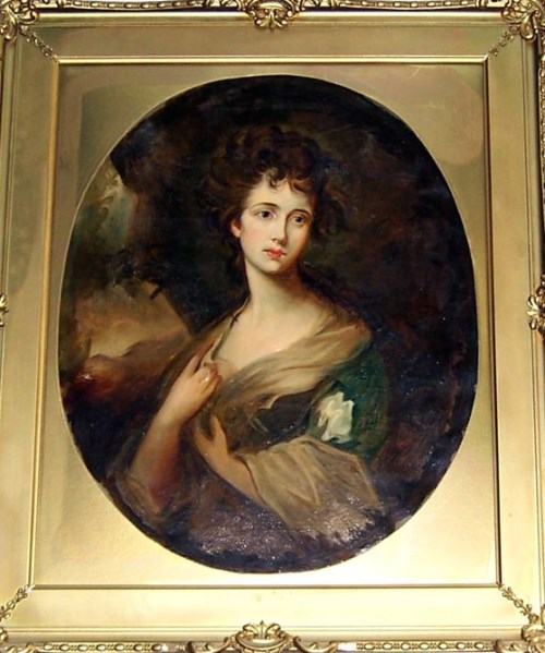 Copy of Gainsborough painting