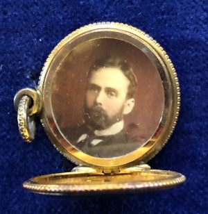 Locket photo of Sir Gilbert Parker