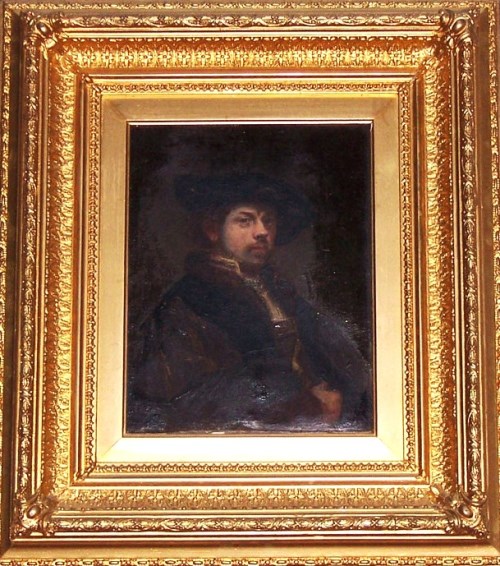 Copy of Rembrandt self portrait