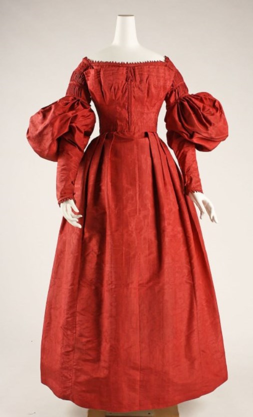 Dress, circa 1837