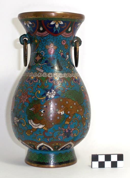 Cloisonné vase