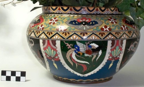 cloisonne jardinere