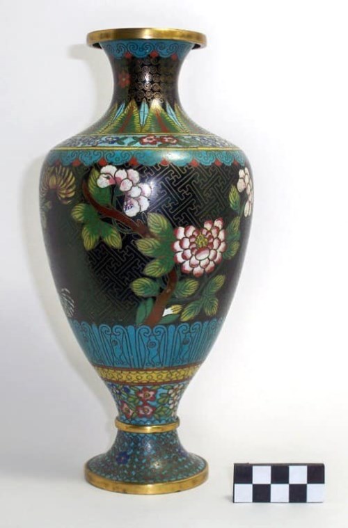 Cloisonné vase