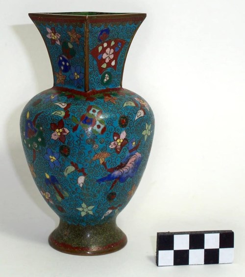 Cloisonné vase