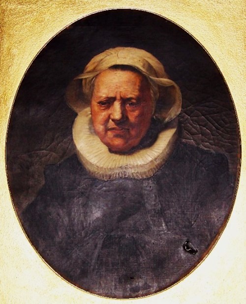 Portrait of an old woman