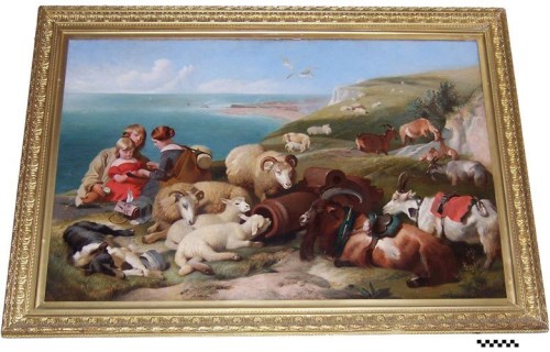 Copy of Landseer painting