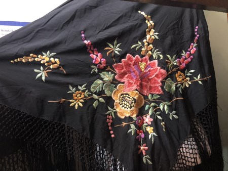 Floral shawl 