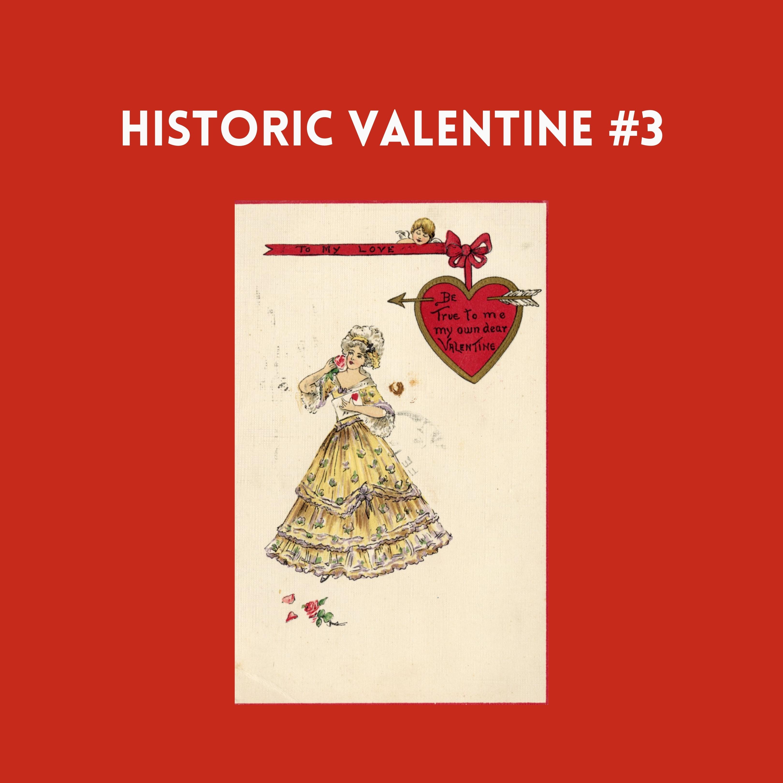 Historic valentine